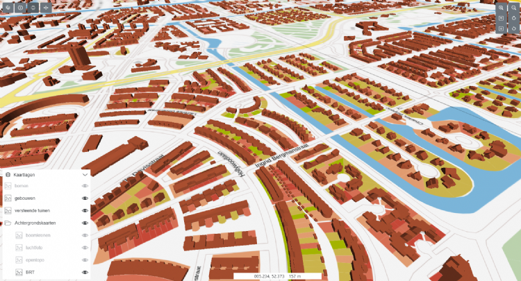 Overzicht bomenlaag Overzicht bomenlaag