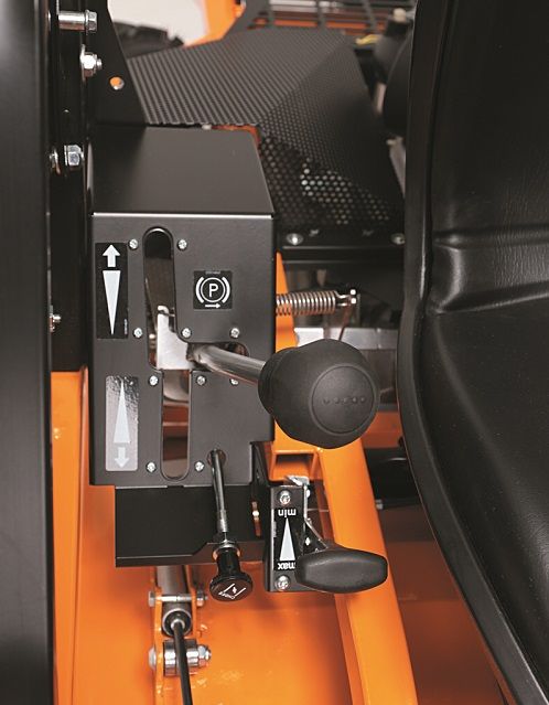 Overzichtelijk en goed bereikbare bedieningsconsole Overzichtelijk en goed bereikbare bedieningsconsole