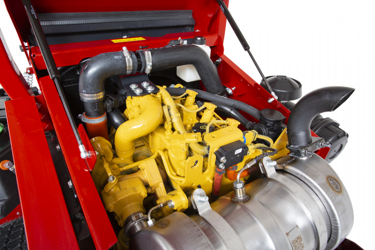 De 48 pk Caterpillar-turbodieselmotor De 48 pk Caterpillar-turbodieselmotor