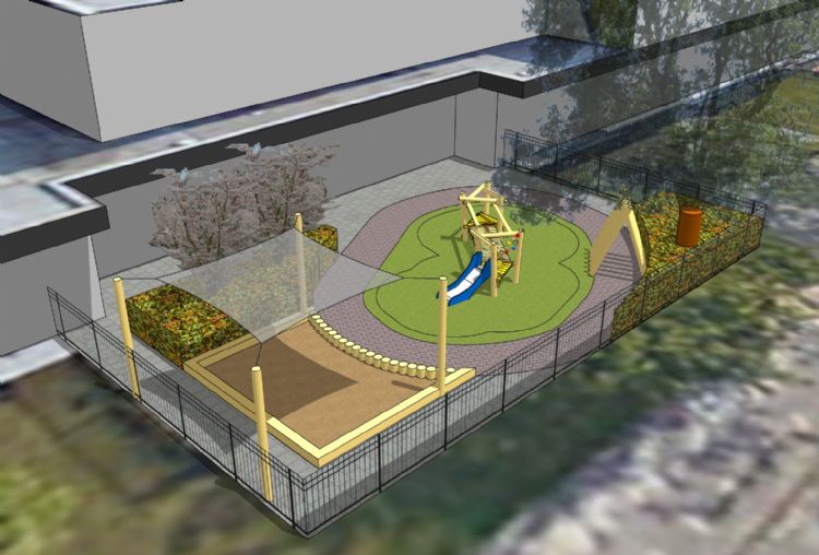 Het 3D-ontwerp dat T&G maakte voor de opdrachtgever. Dit spreekt meteen tot de verbeelding en het is direct duidelijk wat er precies wordt gerealiseerd. Het 3D-ontwerp dat T&G maakte voor de opdrachtgever. Dit spreekt meteen tot de verbeelding en het is direct duidelijk wat er precies wordt gerealiseerd.