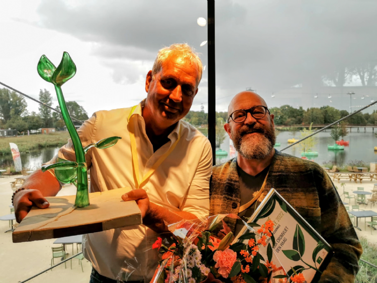 Winnaar Wijkpark Cromvliet Den Haag (categorie Professionals). Foto: Stichting Steenbreek