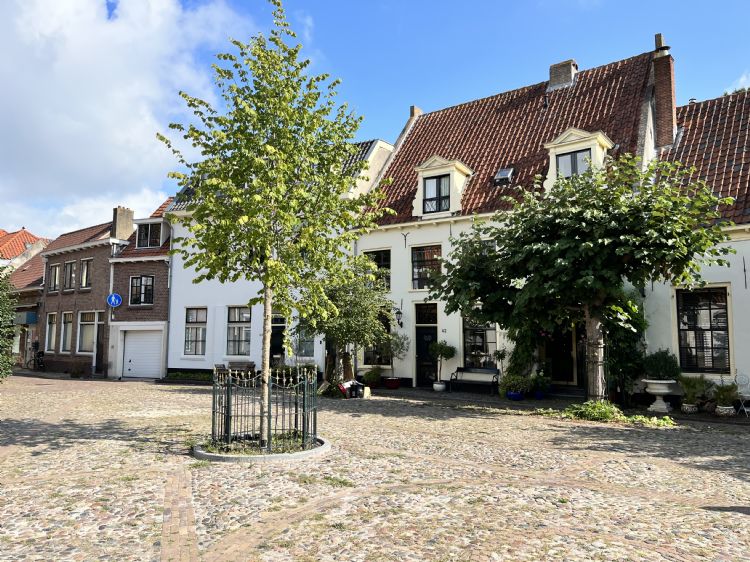 De koningslinde na plaatsing De koningslinde na plaatsing