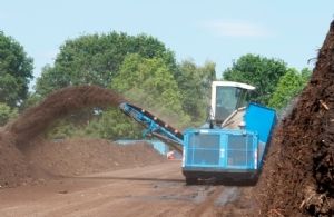 Omzetting keurcompost voor homogene samenstelling en temperatuur