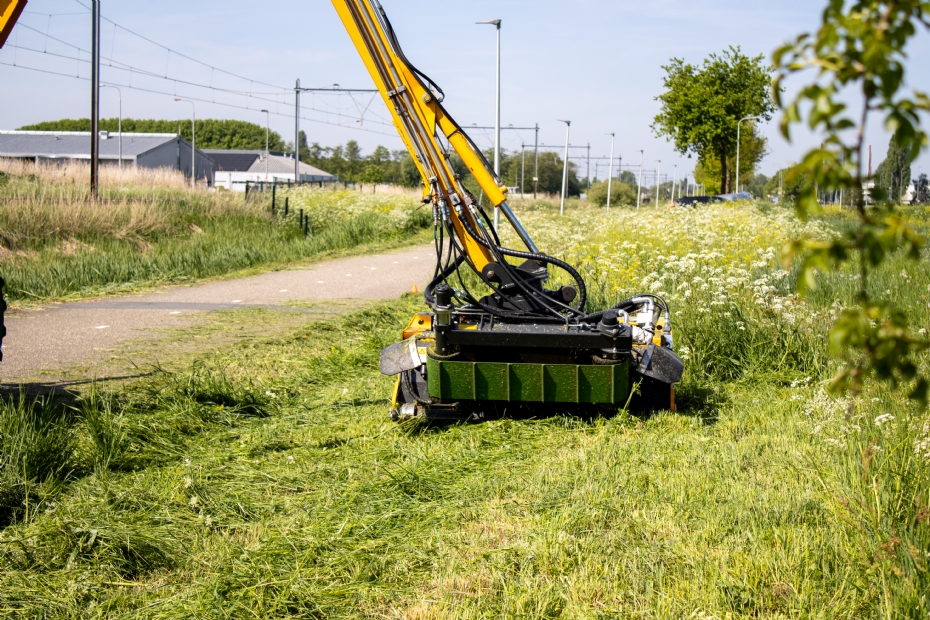 De Ecochopper tijdens de tests De Ecochopper tijdens de tests