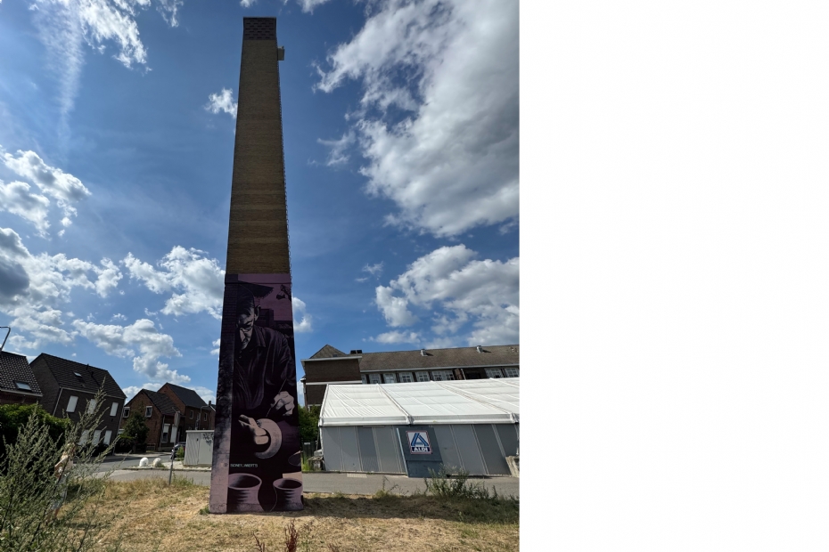 Vleermuistoren mural Vleermuistoren mural