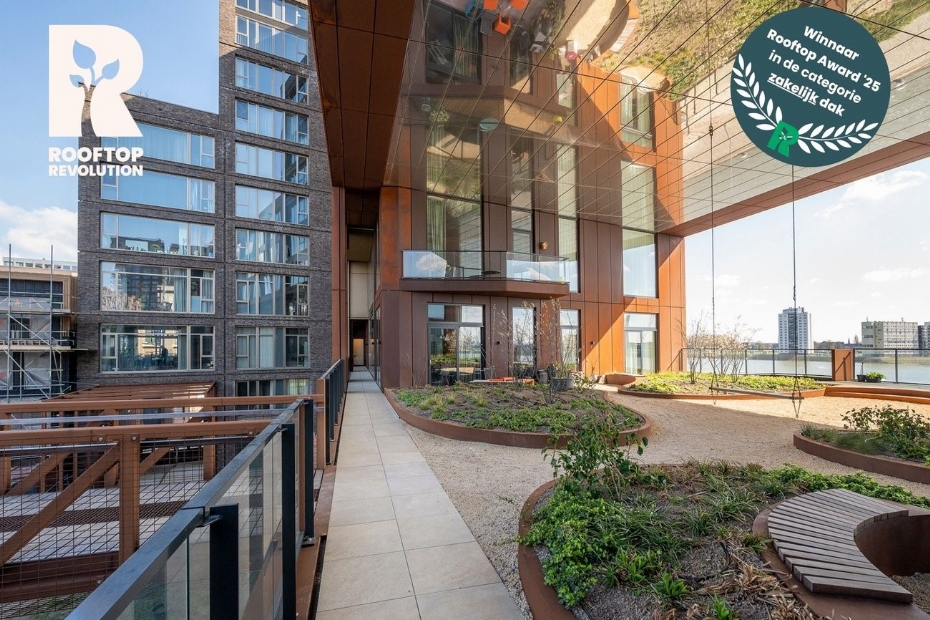 Winnaar Zakelijk dak: Lloyd Yard in Rotterdam Winnaar Zakelijk dak: Lloyd Yard in Rotterdam