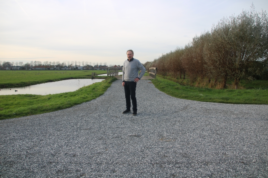 Jos Put op het nieuwe Knisper, het alternatief voor schelpenpaden