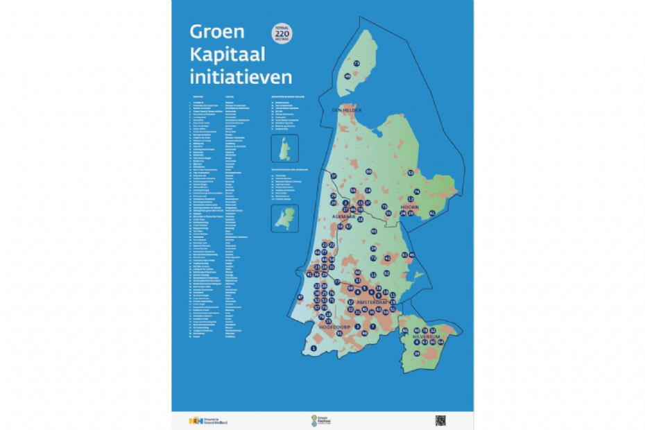 De Groen Kapitaal Initiatievenkaart De Groen Kapitaal Initiatievenkaart