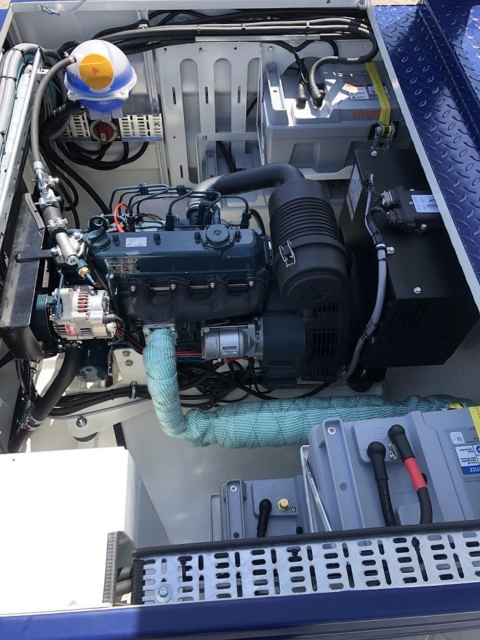 Lithium-ionaccu's zorgen voor een geluidloze motor. Lithium-ionaccu's zorgen voor een geluidloze motor.