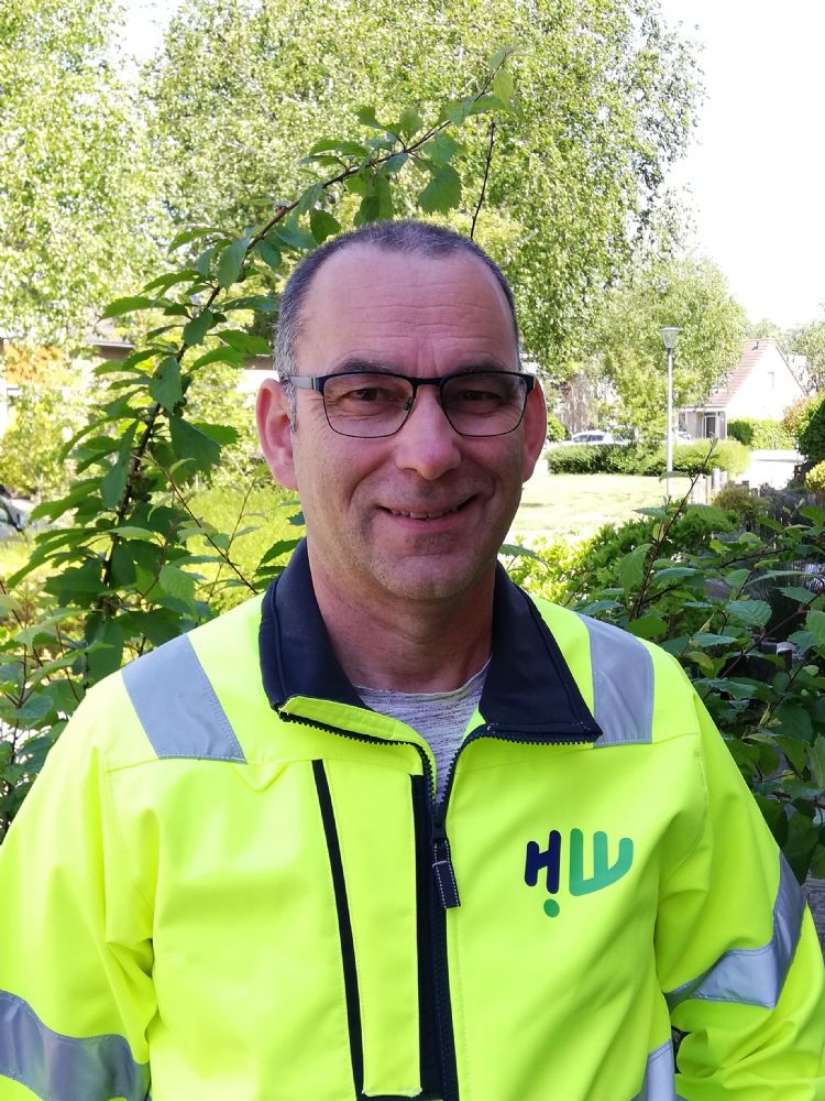 Olaf van der Beek, werkvoorbereider en beheerder bij de gemeente Hoeksche Waard Olaf van der Beek, werkvoorbereider en beheerder bij de gemeente Hoeksche Waard