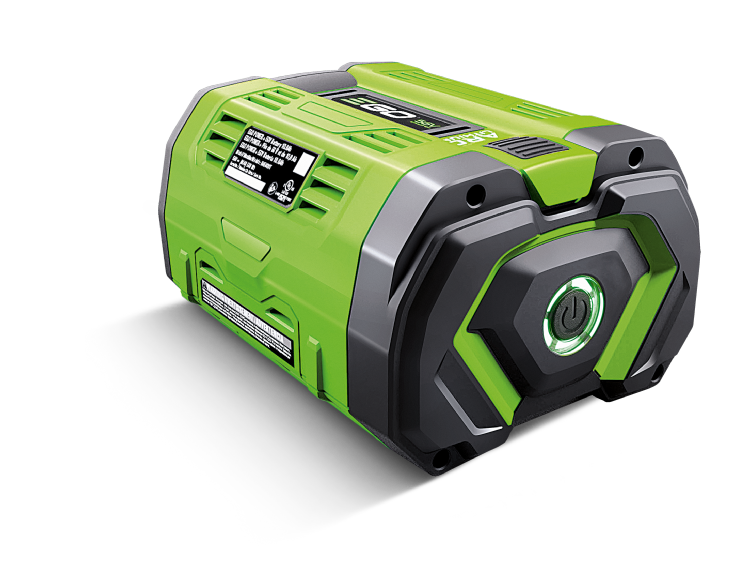 De EGO BA5600T 10 Ah accu