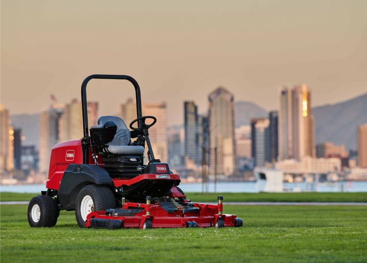 De nieuwe Toro-frontmaaier