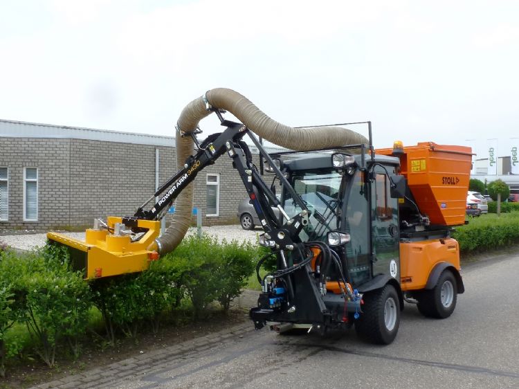 Een complete snoei-afzuiginstallatie