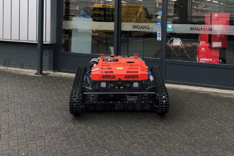 De Kersten HyCut taludmaaier. Foto: Wim van Breda