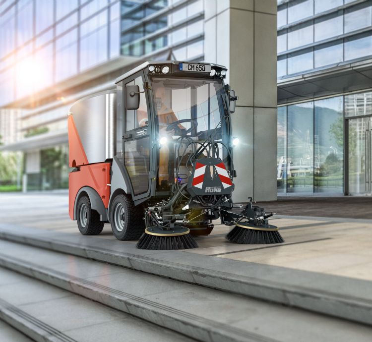 De kleine en wendbare Hako Citymaster 650