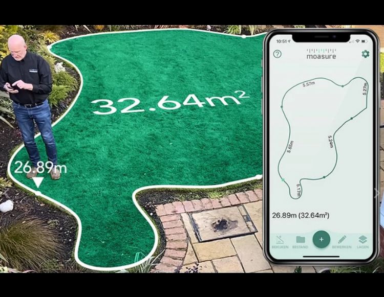 De meetgegevens worden in een bestand opgeslagen en kunnen geëxporteerd worden in bestandformaten waaronder PDF, DXF en CSV naar een groot aantal softwarepakketten zoals AutoCAD, Sketchup & TSD 3DTUIN designer.