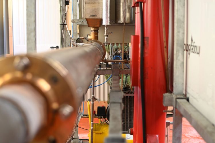 De installatie. Foto: Vermeulen Groep