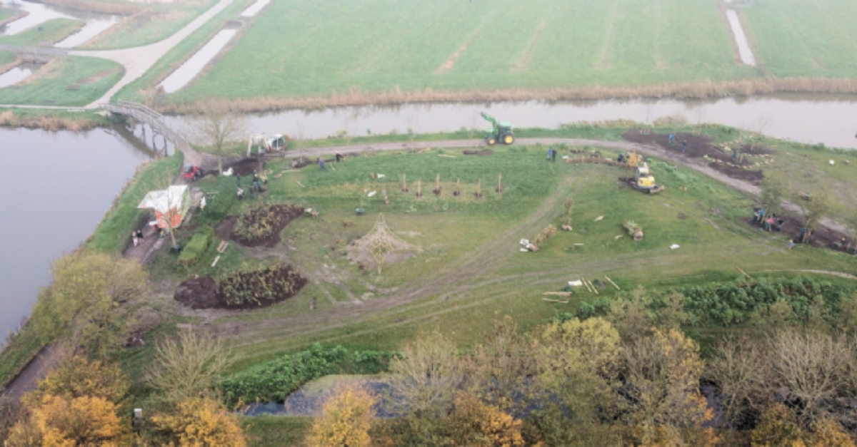 Snoek Puur Groen maakt van baggerdepot een groen speelparadijs
