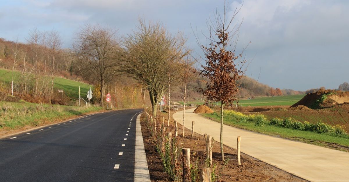 Den Ouden Infra verhoogt verkeersveiligheid tussen Wijlre en Heerlen