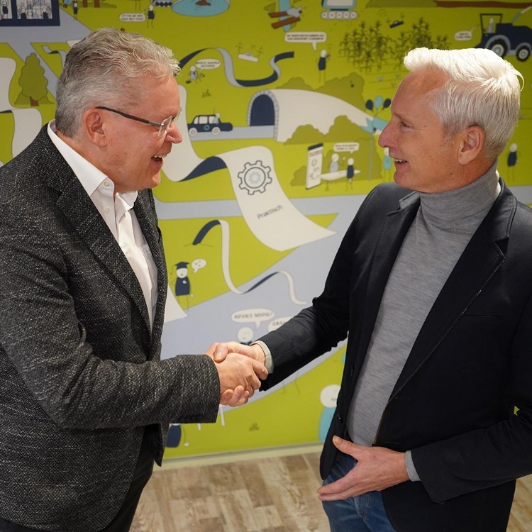 Wim van Mourik en Leo de Boer.