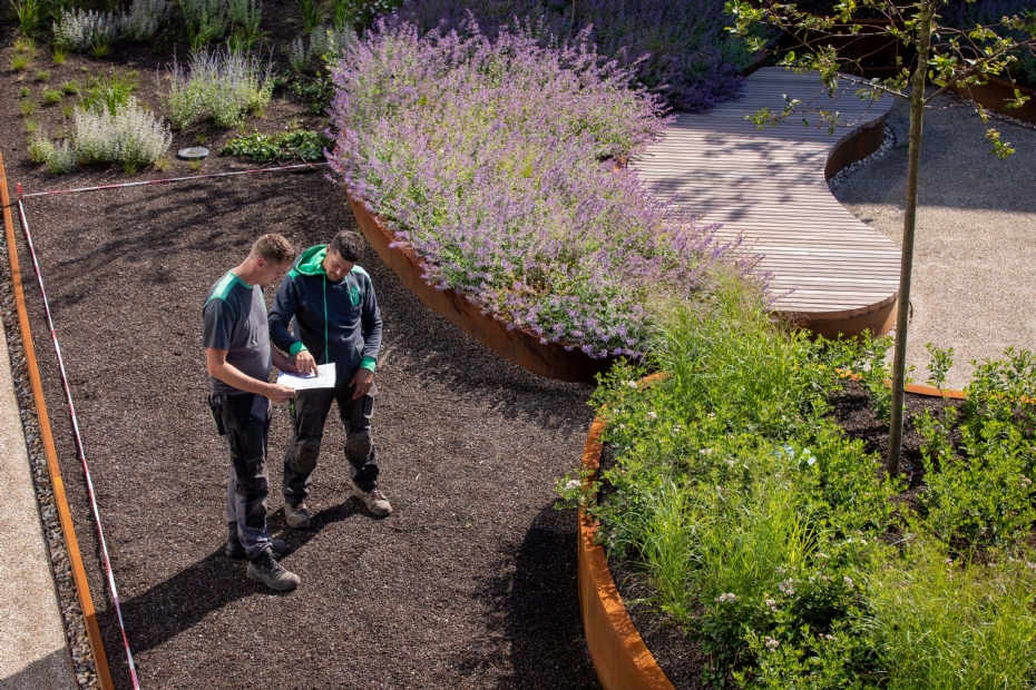 Groenbedrijven kunnen het prijsindexcijfer ‘landschapsverzorging’ gebruiken als basis voor het indexeren van hun tarieven. (Bron: Henk Snaterse / Copijn – M. Van der Spek Groep)