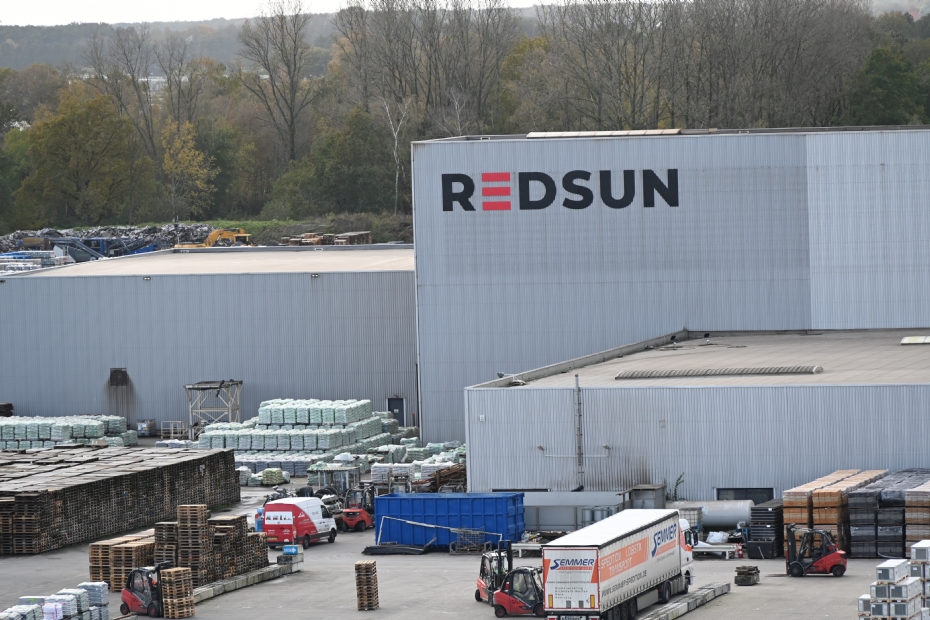 Locatie Redsun in het Duitse Kevelaer.