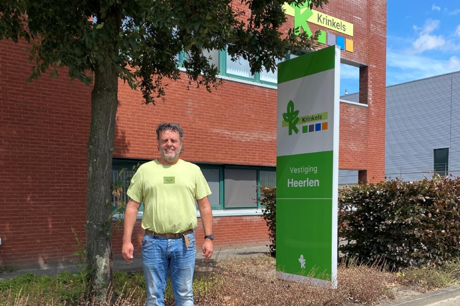 Uitvoerder Marco Bego van Krinkels