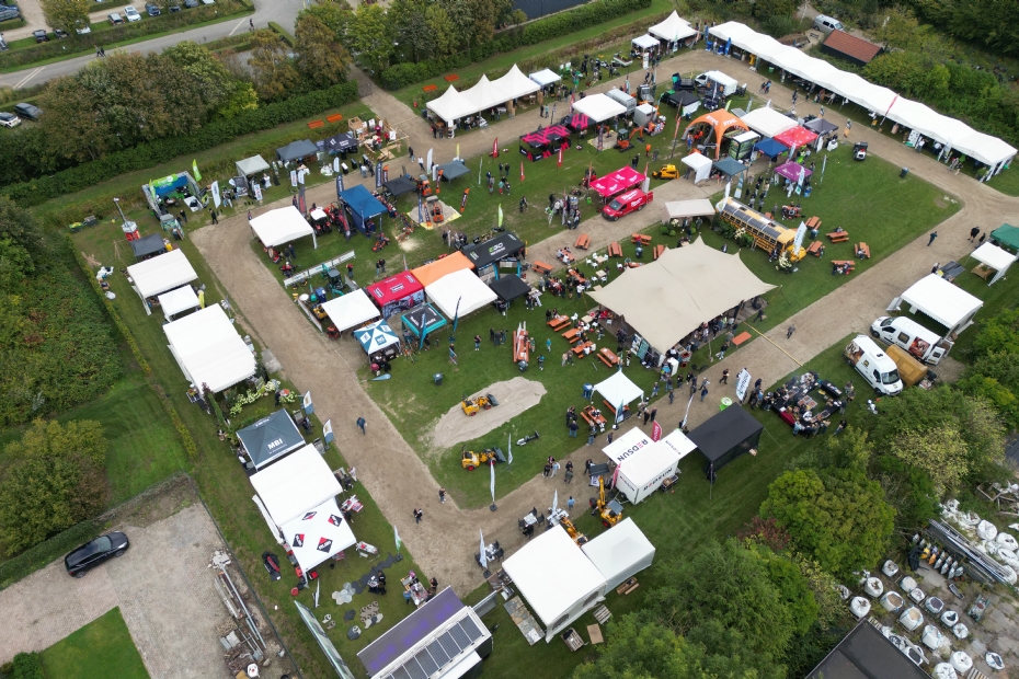 Honderden bezoekers kwamen naar Appeltern voor de Nationale Hoveniersdag.