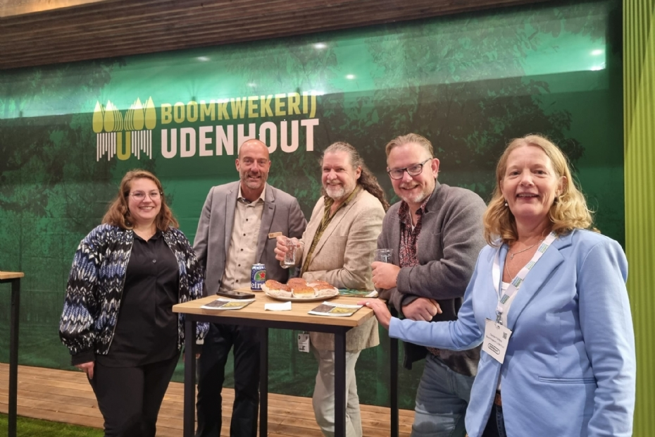 Boomkwekerij Udenhout op de Vakbeurs Openbare Ruimte
