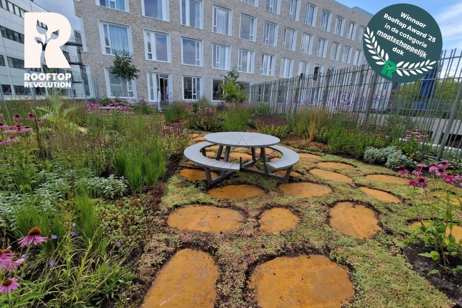 Winnaar Rooftop Award: Maatschappelijk dak Universitair Medisch Centrum Groningen