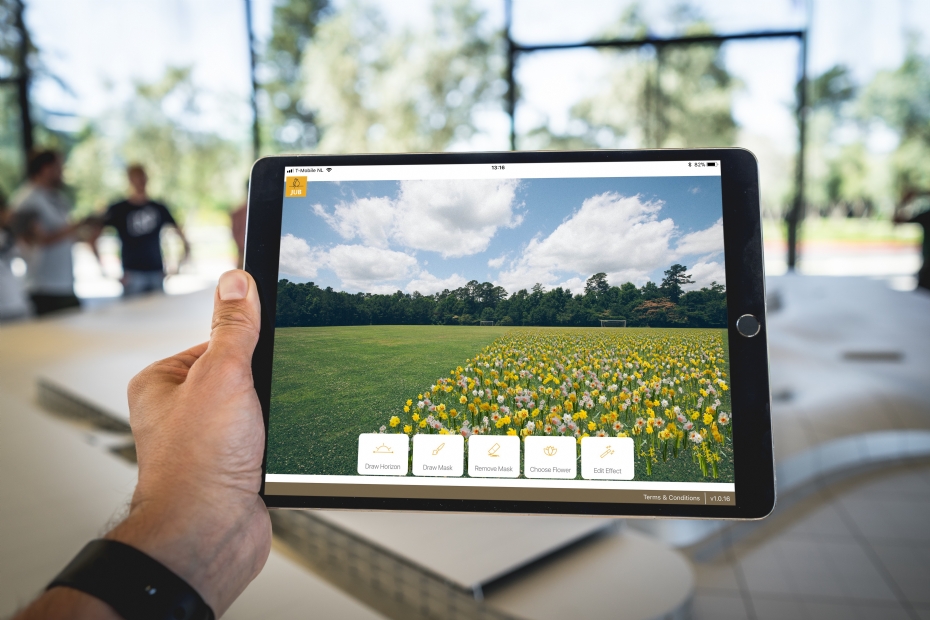 De FlowerDesigner App is speciaal ontwikkeld om plannen door te rekenen en te visualiseren