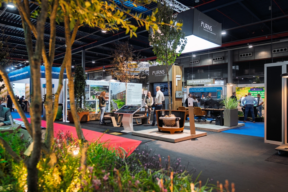 FURNS stond met Green Care op de Vakbeurs Openbare Ruimte