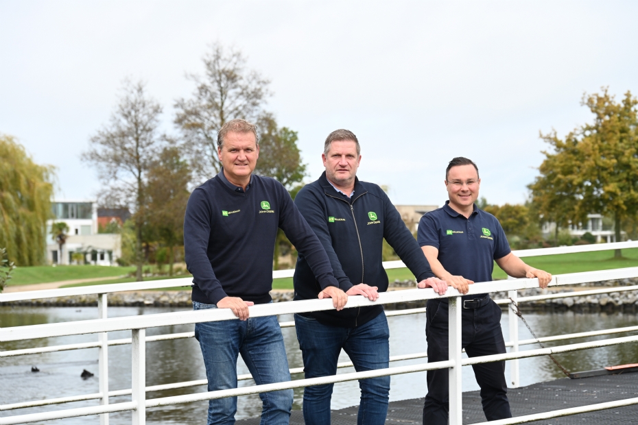 vlnr: Wim van Remortele, Erik Jansen en Stefan Schmeitz