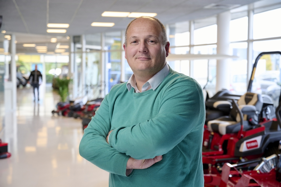 Arne van der Valk, productmanager Jean Heybroek