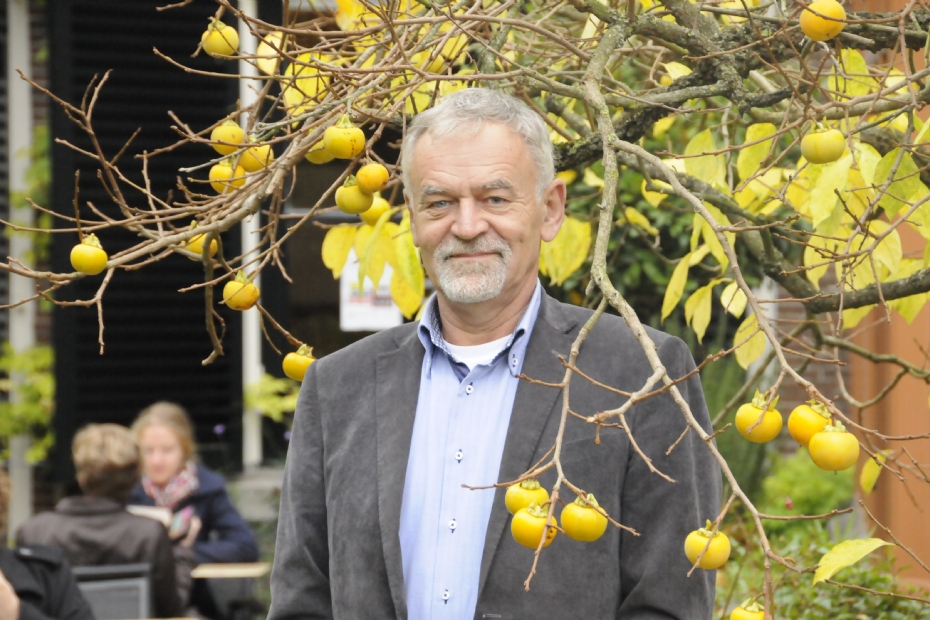 Archieffoto:  Rien van der Spek in de Oude Hortus in Utrecht 