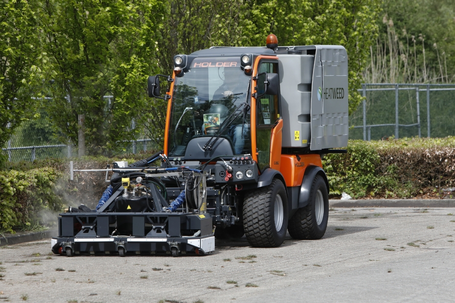 Een foto uit de oude doos: Heatweed sensor 2.0 uit 2017 tijdens een Stad + Groen-demodag