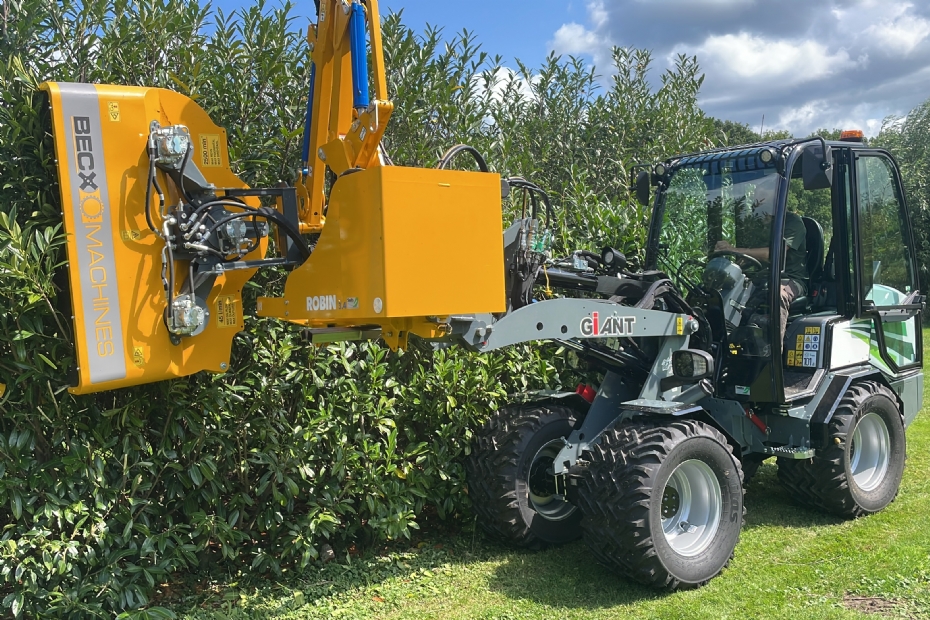 De Bomford-arm in de shovel-combinatie