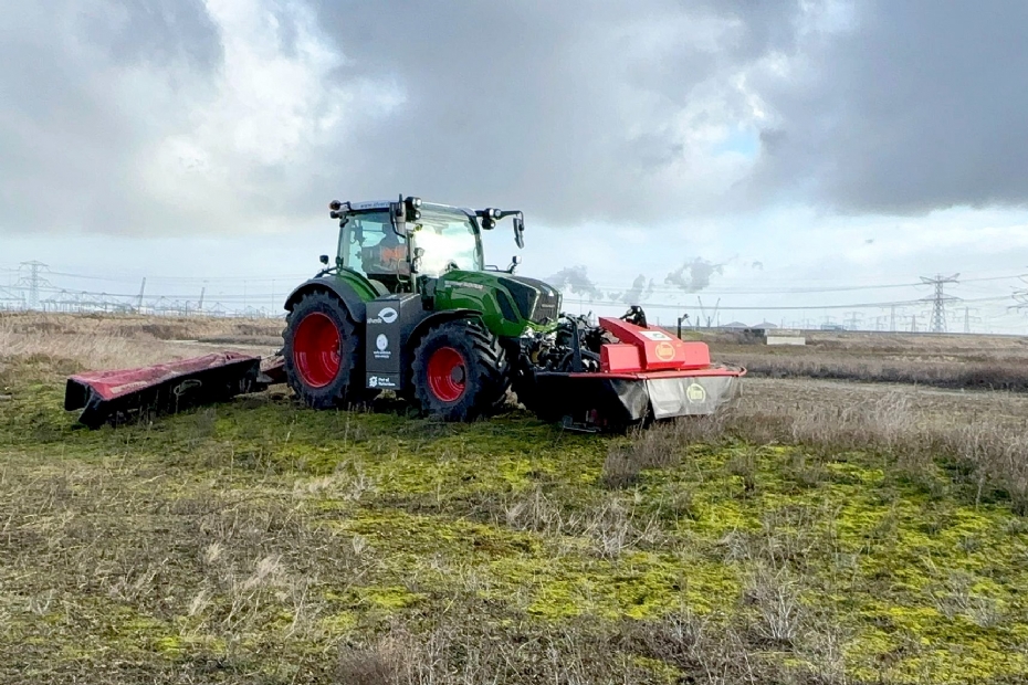 Hue-trac idverde actief op de Maasvlakte