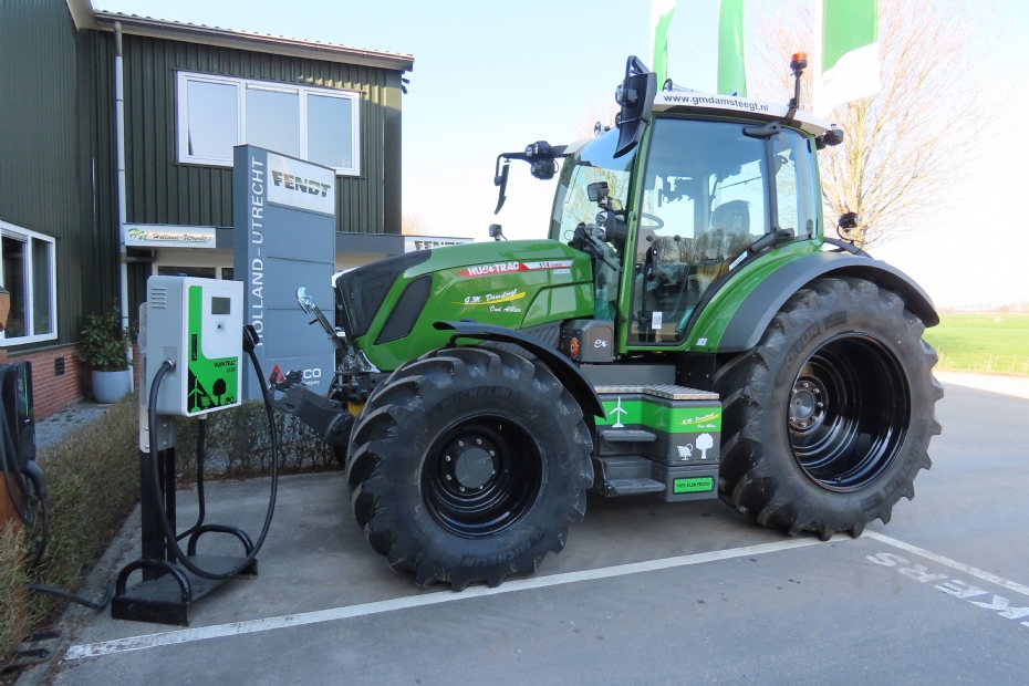 De Hue-trac 314 kan laden tot 100 kW