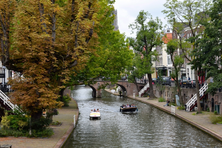 Een gracht in Utrecht