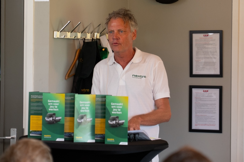 Marc Krijger, salesmanager bij Nextro