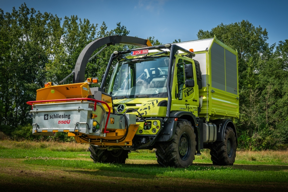 Unimog is een echte werktuigdrager