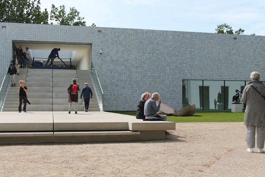 Aquado bij het Aquado Museum in Arnhem