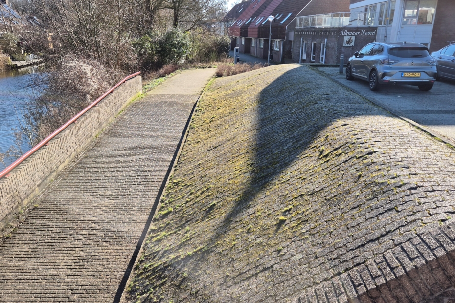 Vogelweg voor aanleg (bron: Paul Weidema) Vogelweg voor aanleg (bron: Paul Weidema)