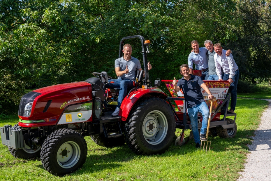 V.l.n.r.: Robert Pelleboer, Lodewijk Hoekstra, Robbert Uittenbogaard, Peter van Wieringen en Ronald Lubbe (Beeld via: The Greenlabel Institute)