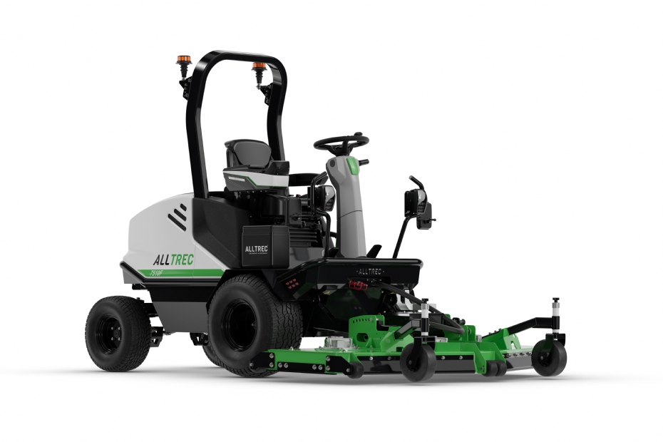 AllTrec breidt zijn assortiment elektrische machines uit met een compacte frontmaaier: de 7510F