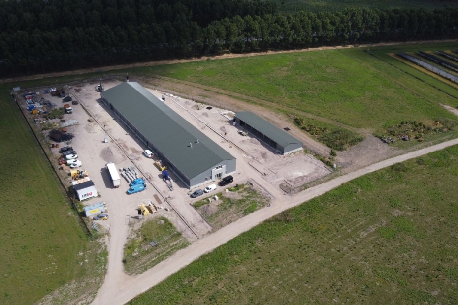 De nieuwe bedrijfslocatie in Almere (Beeld via: De Eijk Groep)