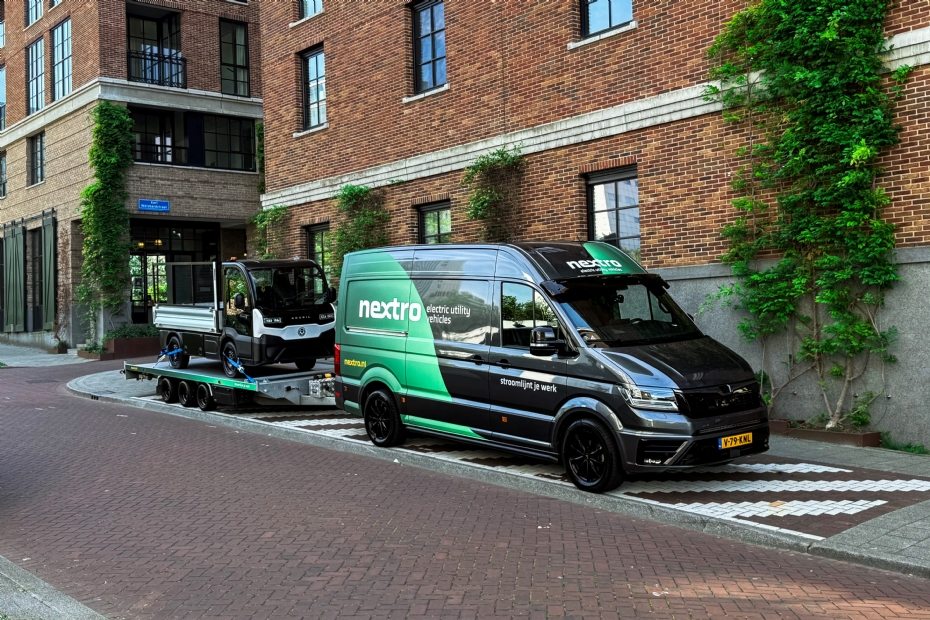 De servicebus van Nextro met een Goupil G4+